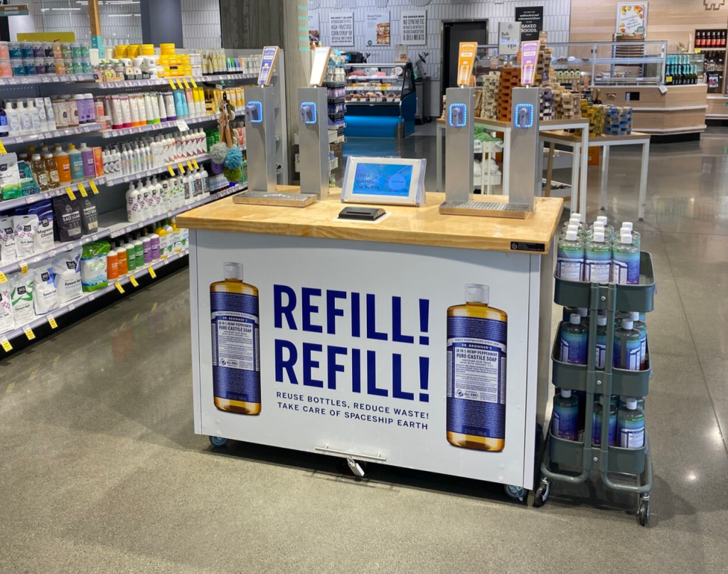 Dr. Bronner’s and Wonderfil Show Us What a Refillable Future Could Look Like in Retail
